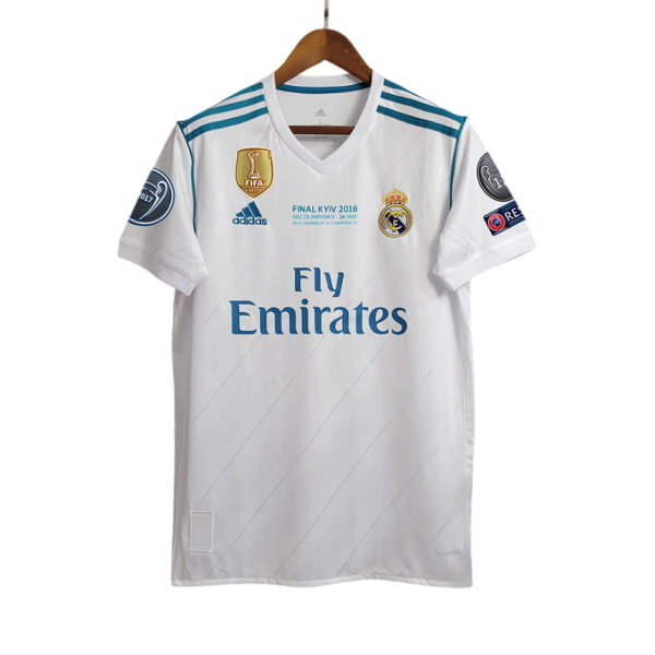 Retro Real Madrid 17/18 1ª Equipación – Edición Final Champions League
