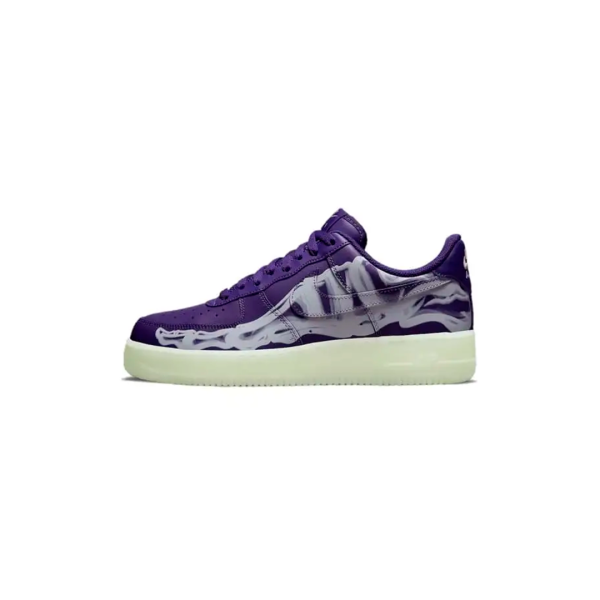Nike Air Force 1 Skeleton Purple