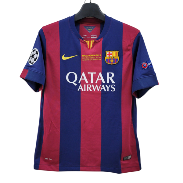 Camiseta Retro Barcelona 1ª Equipación 14/15 Edición Final Champions League